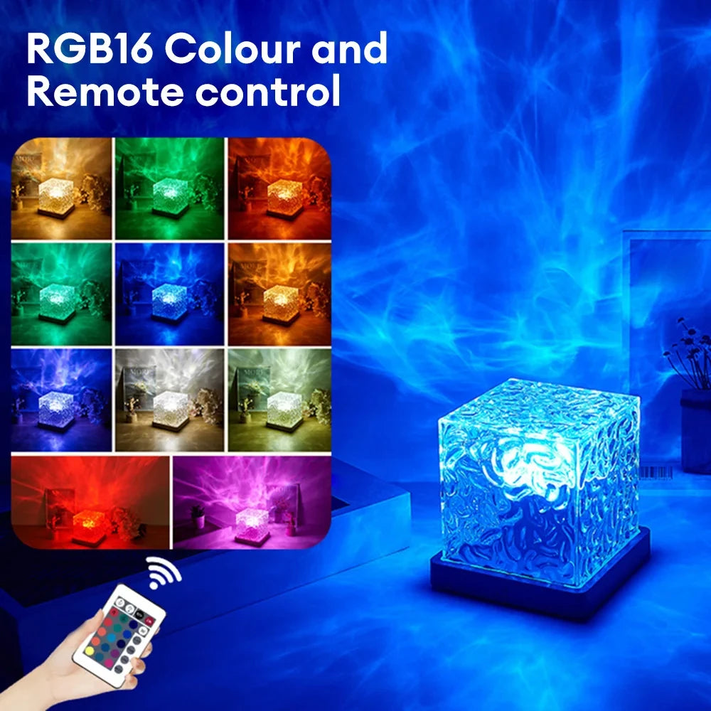 projektor fala oceanu RGB