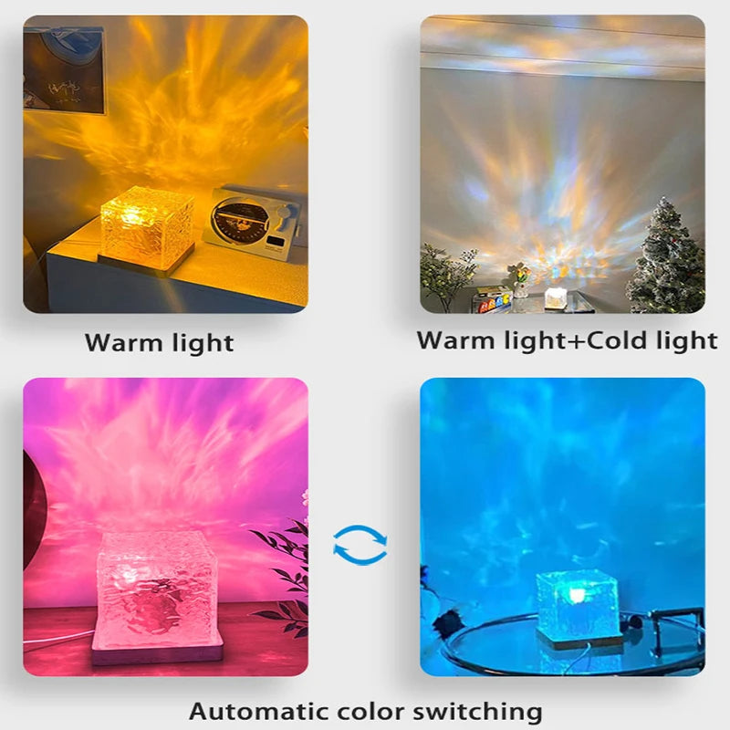 projektor fala oceanu RGB